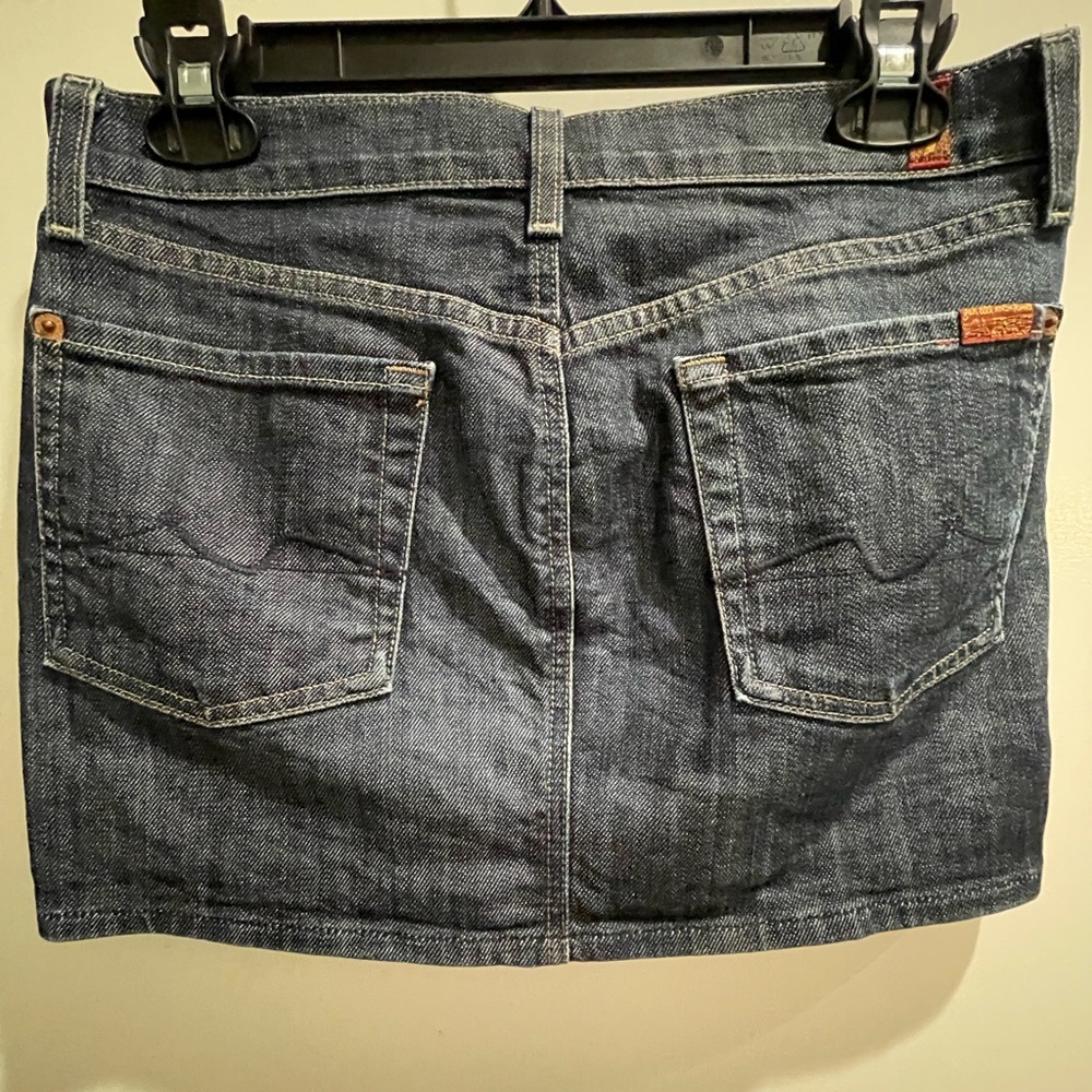 7 for all Mankind vintage mini skirt